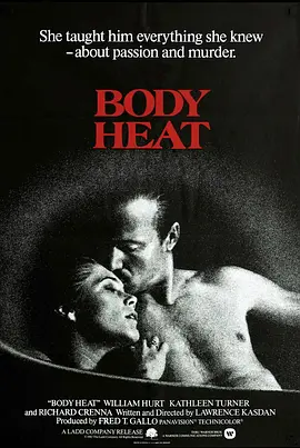 体热 Body Heat (1981)海报-八度影院