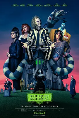 怪奇大法师 Beetlejuice Beetlejuice海报-八度影院