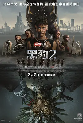 黑豹2海报-八度影院