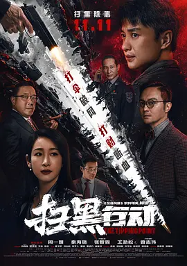 扫黑行动海报-八度影院